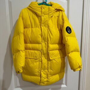 Zara Kids - Unisex Jacket Down Coat LILMCKIMM MMXXI Bright Yellow Size XS